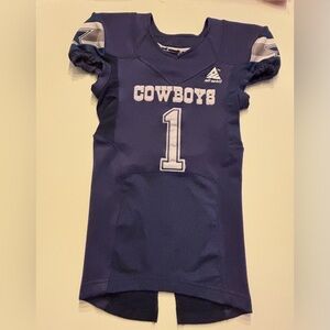 Jersey Toddler size 3Y. Ali Wali Blue Cowboys.Measurements in the pictures.